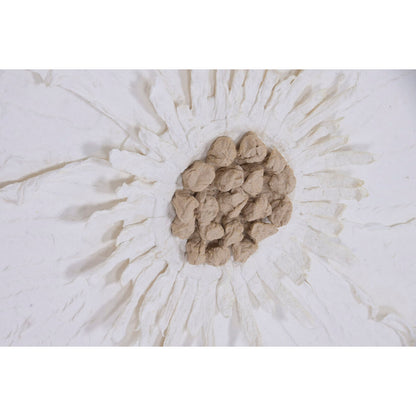 Tavla Home ESPRIT Vit Blomster Shabby Chic 120 X 7 X 120 CM finns hos Nordekko