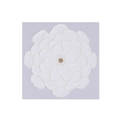 Tavla Home ESPRIT Vit Blomster Shabby Chic 120 X 7 X 120 CM finns hos Nordekko