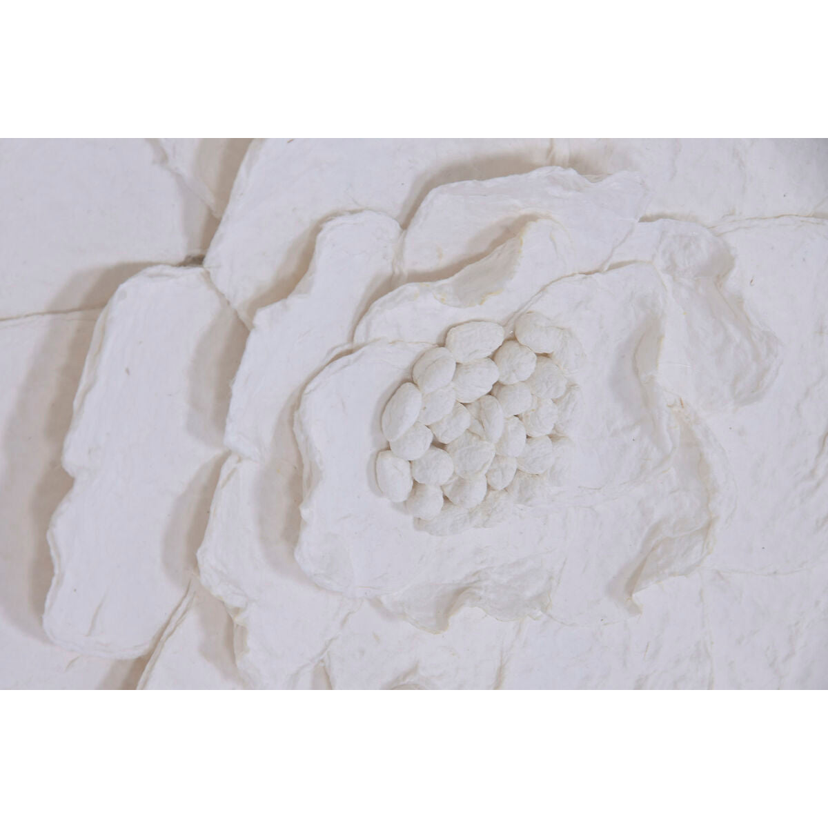 Tavla Home ESPRIT Vit Blomster Shabby Chic 120 X 7 X 120 CM finns hos Nordekko