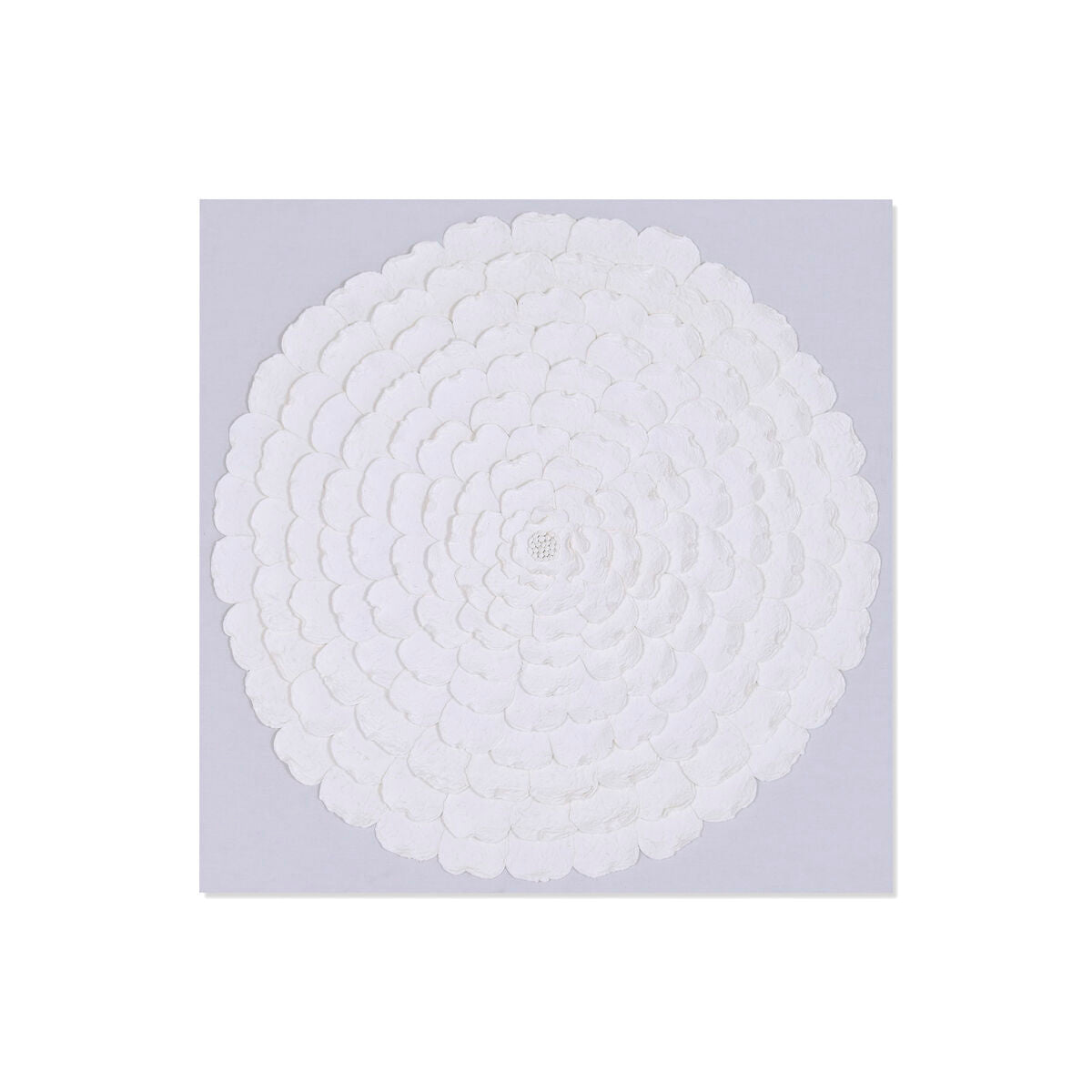 Tavla Home ESPRIT Vit Blomster Shabby Chic 120 X 7 X 120 CM finns hos Nordekko