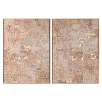 Tavla Home ESPRIT Brun Indier 103 x 4 x 143 cm (2 antal) finns hos Nordekko