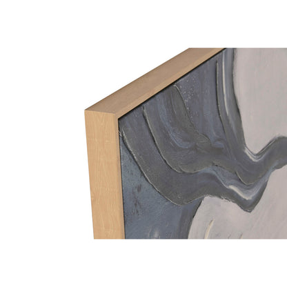 Tavla Home ESPRIT Blå Vit Abstrakt Modern 82,5 x 4,5 x 122,5 cm (2 antal) finns hos Nordekko