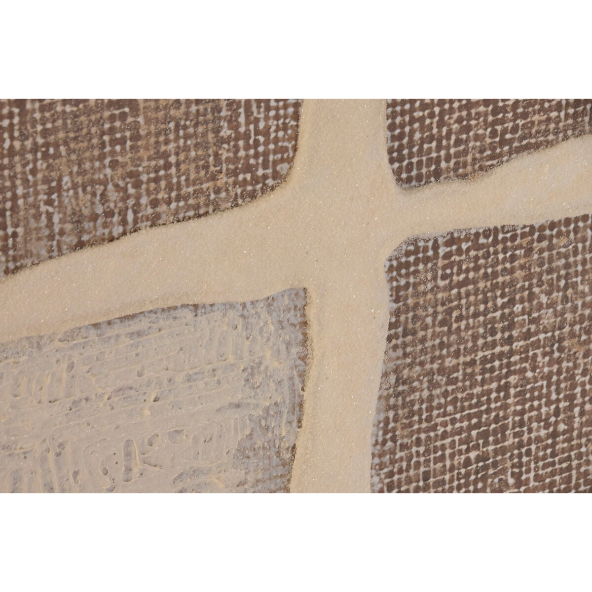 Tavla Home ESPRIT Vit Beige Skandinavisk 82,5 x 4,5 x 122,5 cm (2 antal) finns hos Nordekko