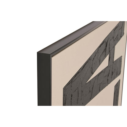 Tavla Home ESPRIT Vit Svart Modern 102,5 X 4,5 X 143 CM finns hos Nordekko