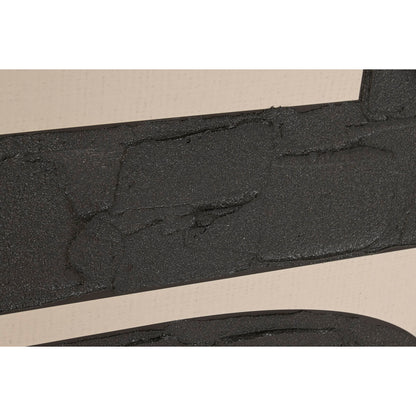 Tavla Home ESPRIT Vit Svart Modern 102,5 X 4,5 X 143 CM finns hos Nordekko