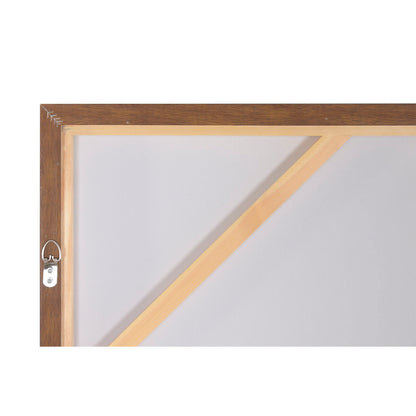 Tavla Home ESPRIT Brun Svart Kvinna Med relief Urban 100 x 4 x 140 cm (2 antal) finns hos Nordekko