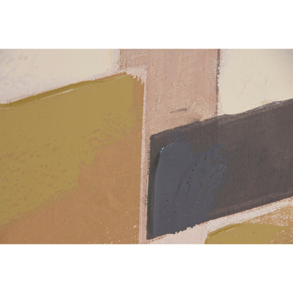 Tavla Home ESPRIT Brun Beige Modern Med relief Urban 90 x 4 x 120 cm (2 antal) finns hos Nordekko