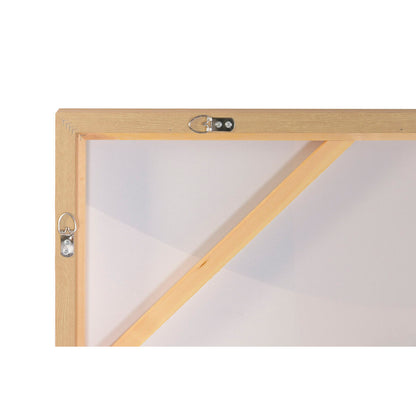 Tavla Home ESPRIT Brun Beige Abstrakt Med relief Urban 140 x 4 x 100 cm (2 antal) finns hos Nordekko