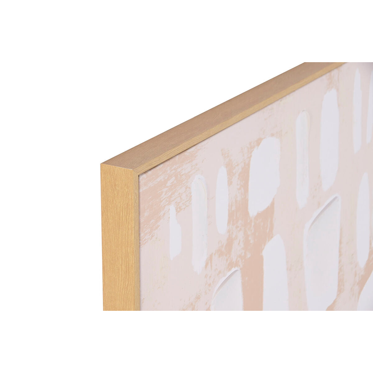 Tavla Home ESPRIT Vit Beige Abstrakt Urban 90 x 4 x 120 cm (2 antal) finns hos Nordekko