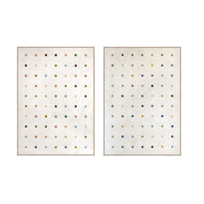 Tavla Home ESPRIT Vit Modern 100 x 4 x 140 cm (2 antal) finns hos Nordekko