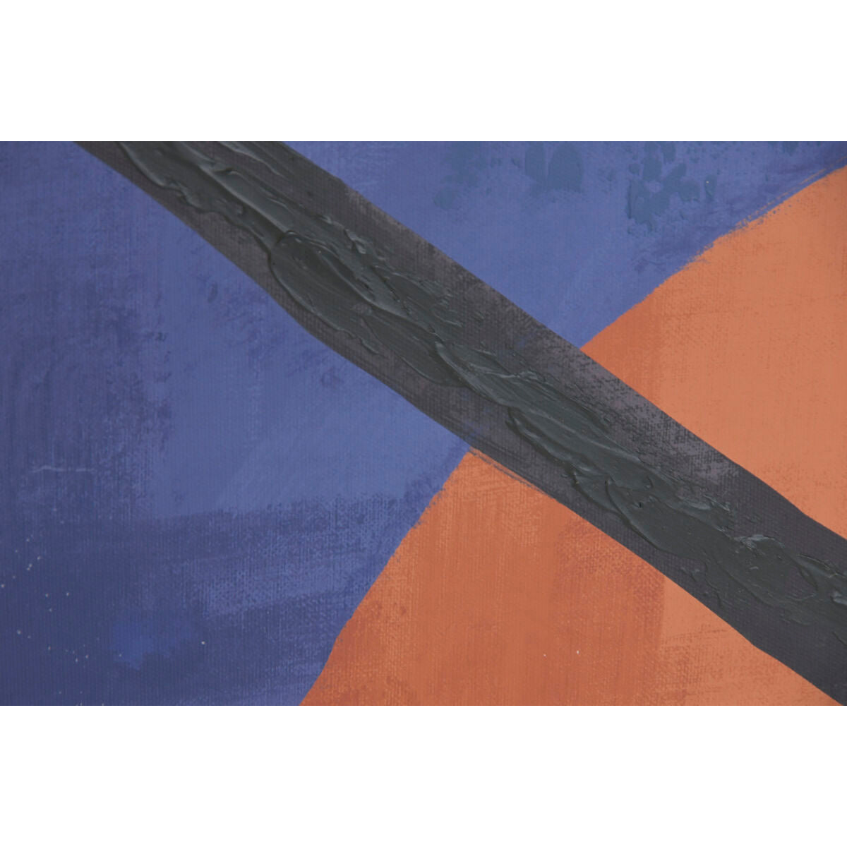 Tavla Home ESPRIT Blå Orange Modern Med relief Urban 90 x 4 x 120 cm (2 antal) finns hos Nordekko