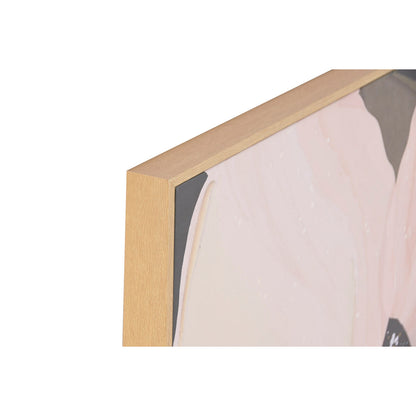 Tavla Home ESPRIT Vit Grön Virágok Shabby Chic Med relief 120 x 4 x 90 cm (2 antal) finns hos Nordekko