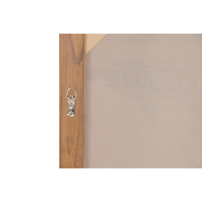 Tavla Home ESPRIT Beige Världskarta Loft 120 x 3,7 x 80 cm (2 antal) finns hos Nordekko