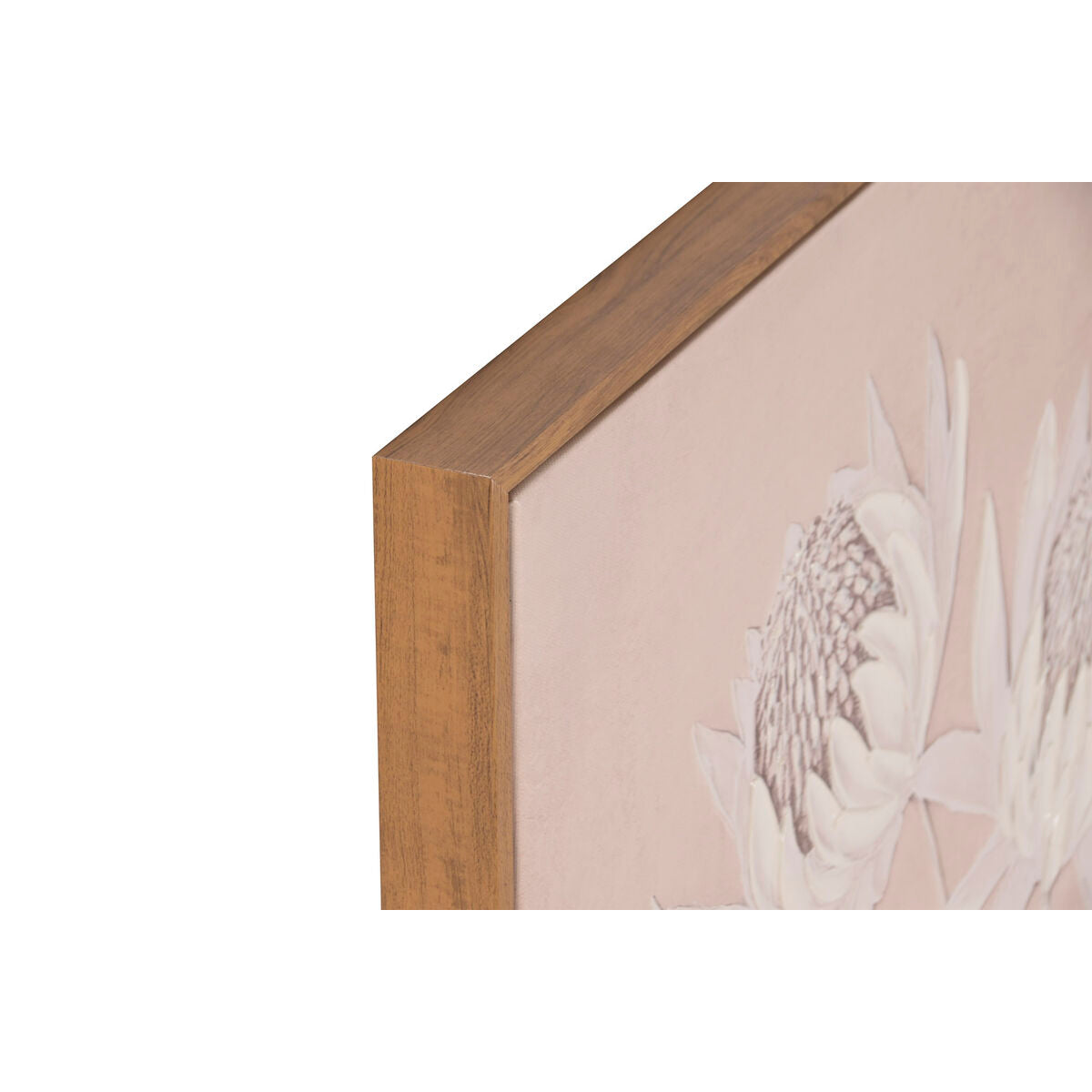 Tavla Home ESPRIT Vit Beige Virágok Traditionell (2 antal) finns hos Nordekko