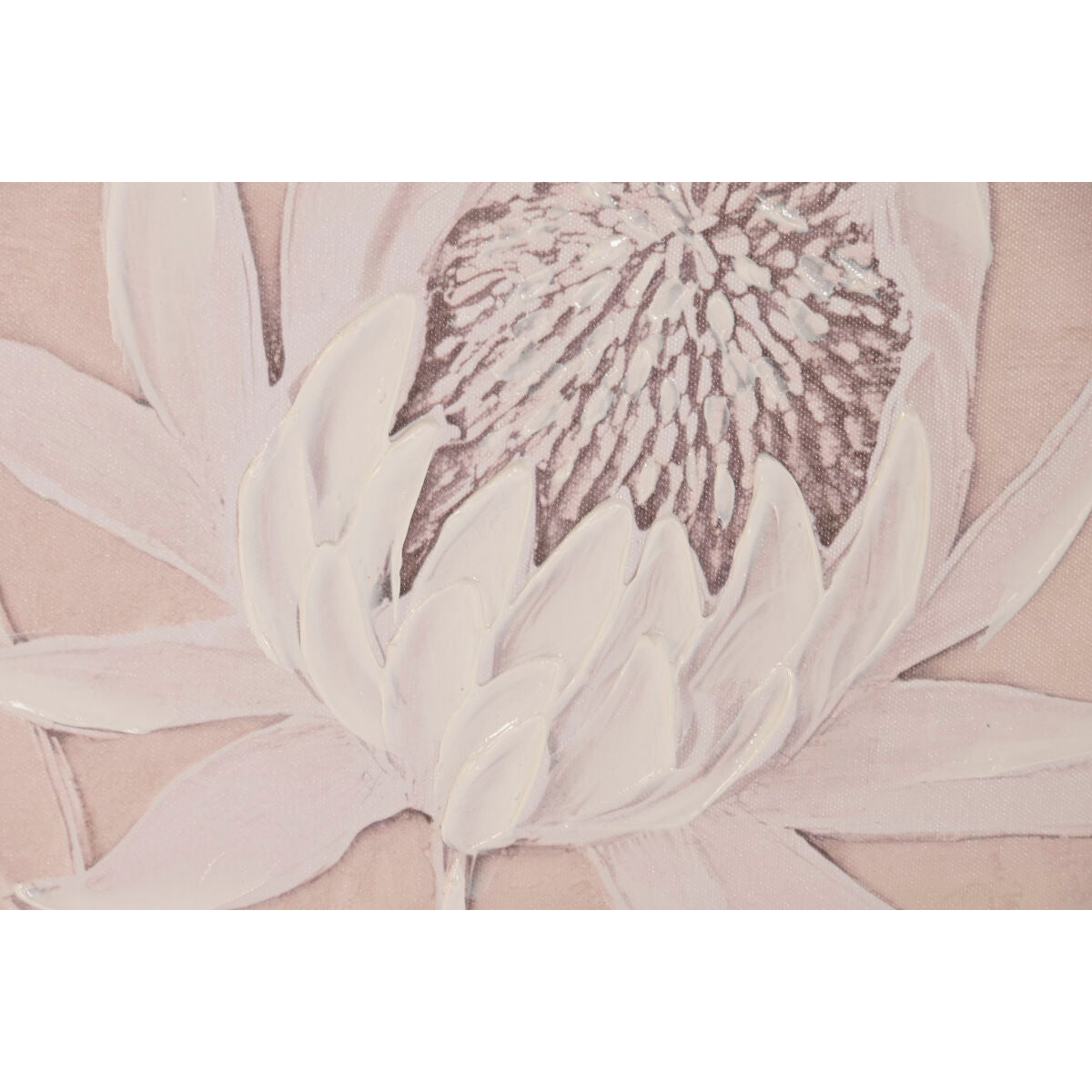 Tavla Home ESPRIT Vit Beige Virágok Traditionell (2 antal) finns hos Nordekko