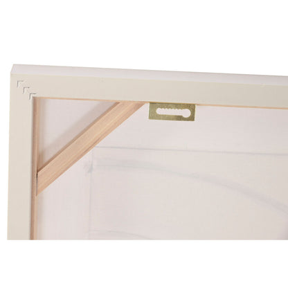Tavla Home ESPRIT Vit Beige Abstrakt Skandinavisk 82 x 4,5 x 82 cm (2 antal) finns hos Nordekko