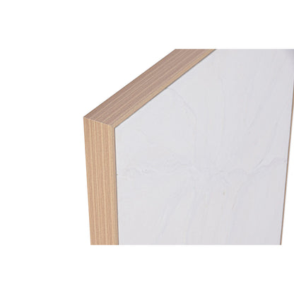 Tavla Home ESPRIT Vit Abstrakt Skandinavisk 62 x 4,5 x 62 cm (2 antal) finns hos Nordekko