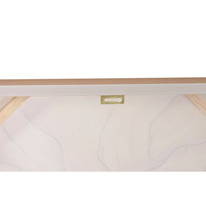 Tavla Home ESPRIT Vit Abstrakt Skandinavisk 62 x 4,5 x 62 cm (2 antal) finns hos Nordekko