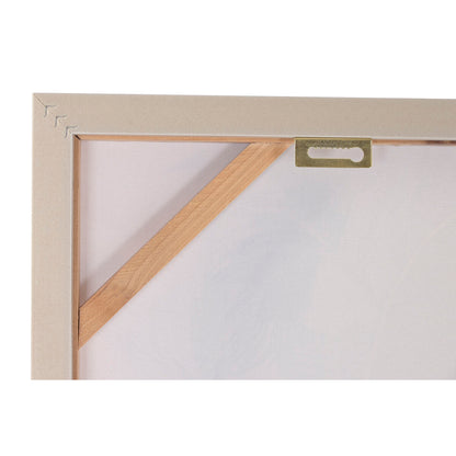 Tavla Home ESPRIT Grön Orange Hatt Tropiskt 82 x 4 x 122 cm (2 antal) finns hos Nordekko