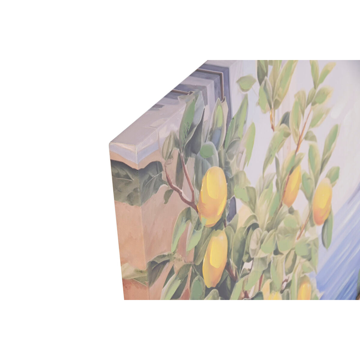 Tavla Home ESPRIT Gul Blå Medelhavs 100 x 3 x 70 cm (2 antal) finns hos Nordekko