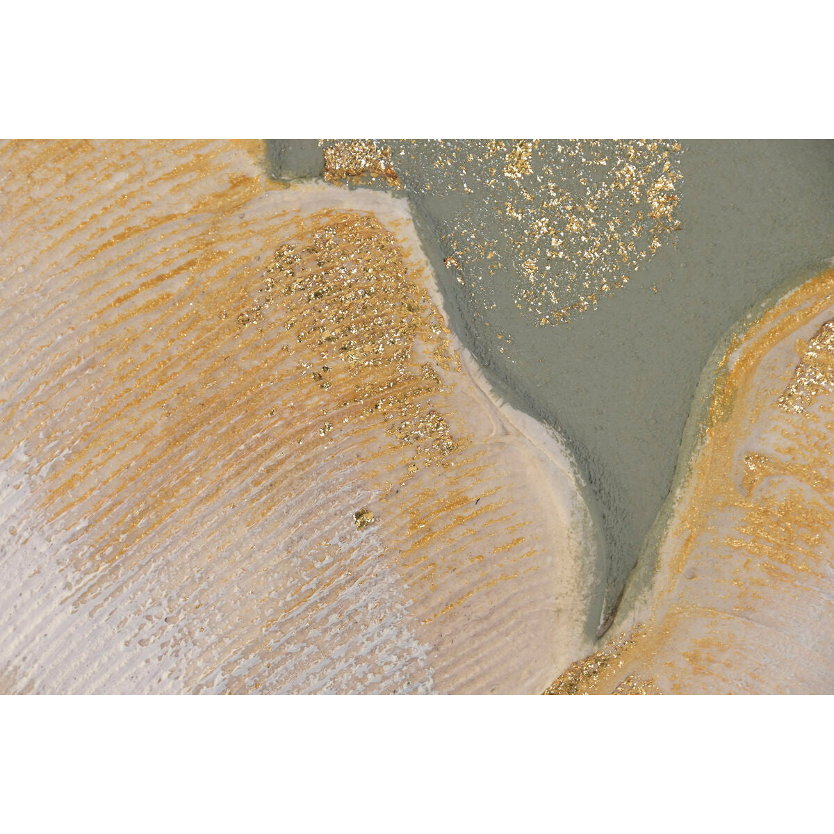 Tavla Home ESPRIT Grön Beige Palmer Tropiskt 100 x 3 x 100 cm (2 antal) finns hos Nordekko