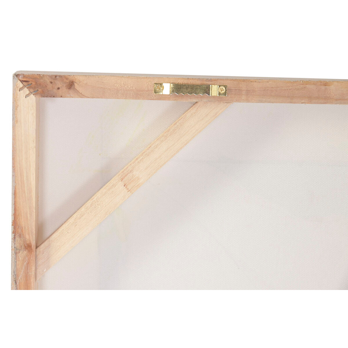Tavla Home ESPRIT Grön Beige Palmer Tropiskt 100 x 3 x 100 cm (2 antal) finns hos Nordekko