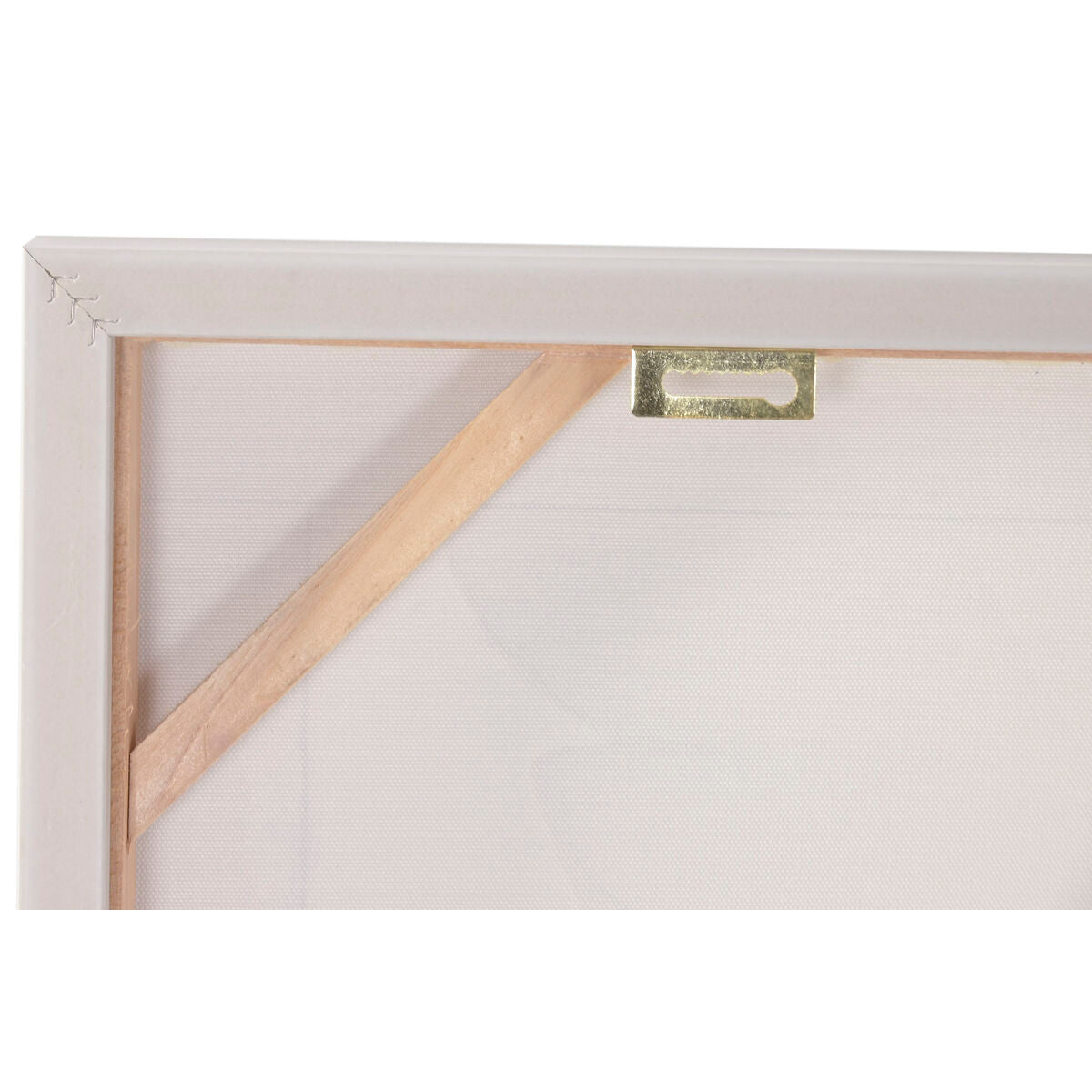Tavla Home ESPRIT Vit Beige Palmer Tropiskt (2 antal) finns hos Nordekko