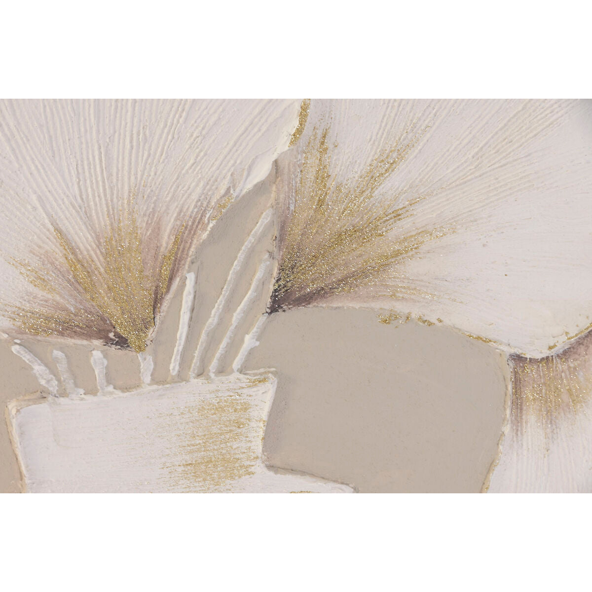 Tavla Home ESPRIT Vit Beige Vas Shabby Chic 100 x 3 x 100 cm (2 antal) finns hos Nordekko