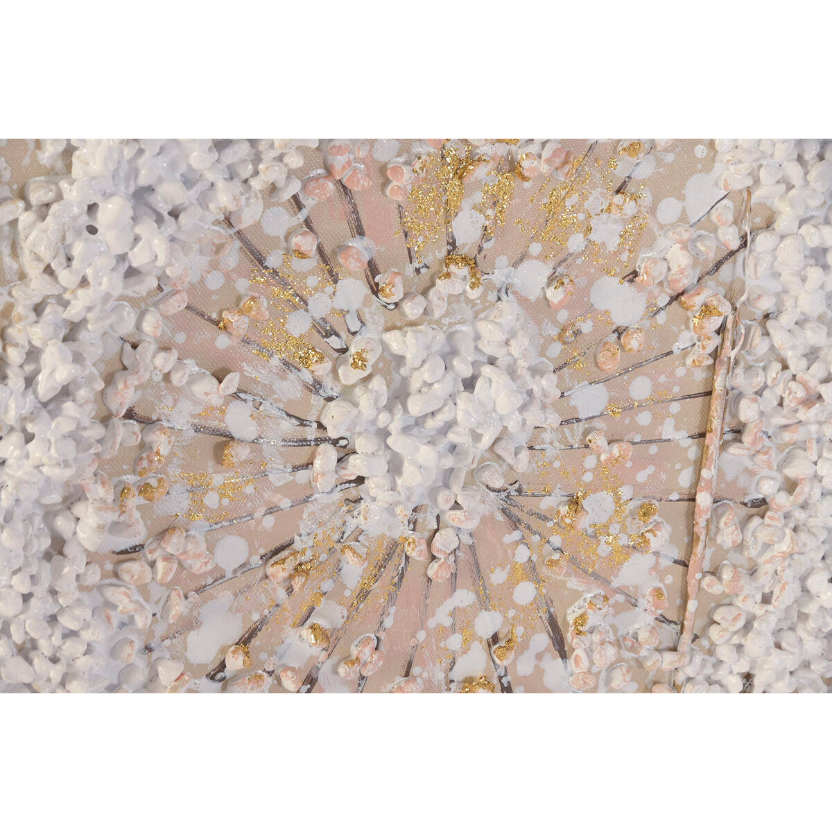 Tavla Home ESPRIT Grön Beige Virágok Shabby Chic 102 x 4,5 x 102 cm (2 antal) finns hos Nordekko