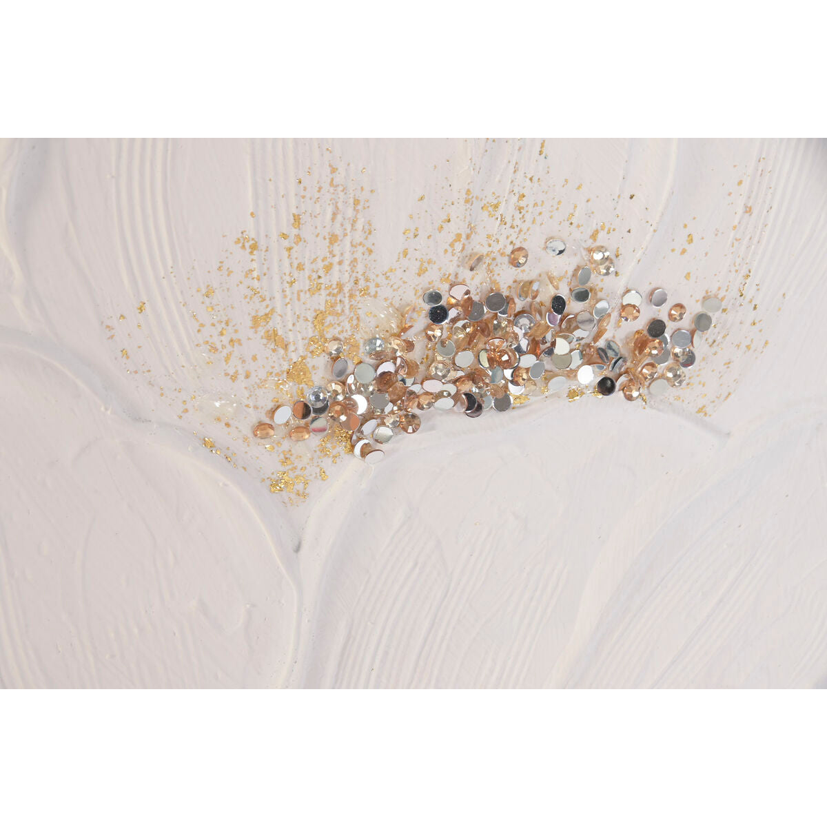 Tavla Home ESPRIT Vit Virágok Shabby Chic 92 x 4,5 x 122 cm (2 antal) finns hos Nordekko