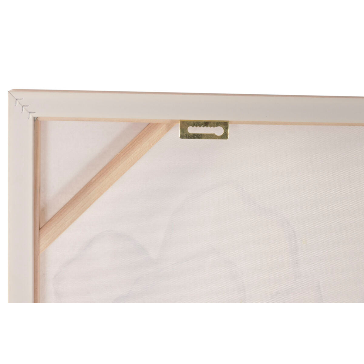 Tavla Home ESPRIT Vit Virágok Shabby Chic 92 x 4,5 x 122 cm (2 antal) finns hos Nordekko