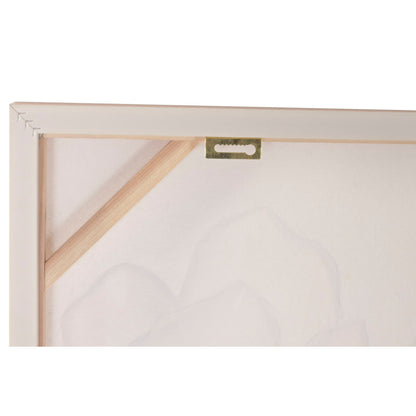 Tavla Home ESPRIT Vit Virágok Shabby Chic 92 x 4,5 x 122 cm (2 antal) finns hos Nordekko