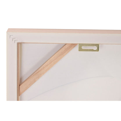 Tavla Home ESPRIT Vit Beige Blomster Shabby Chic (2 antal) finns hos Nordekko