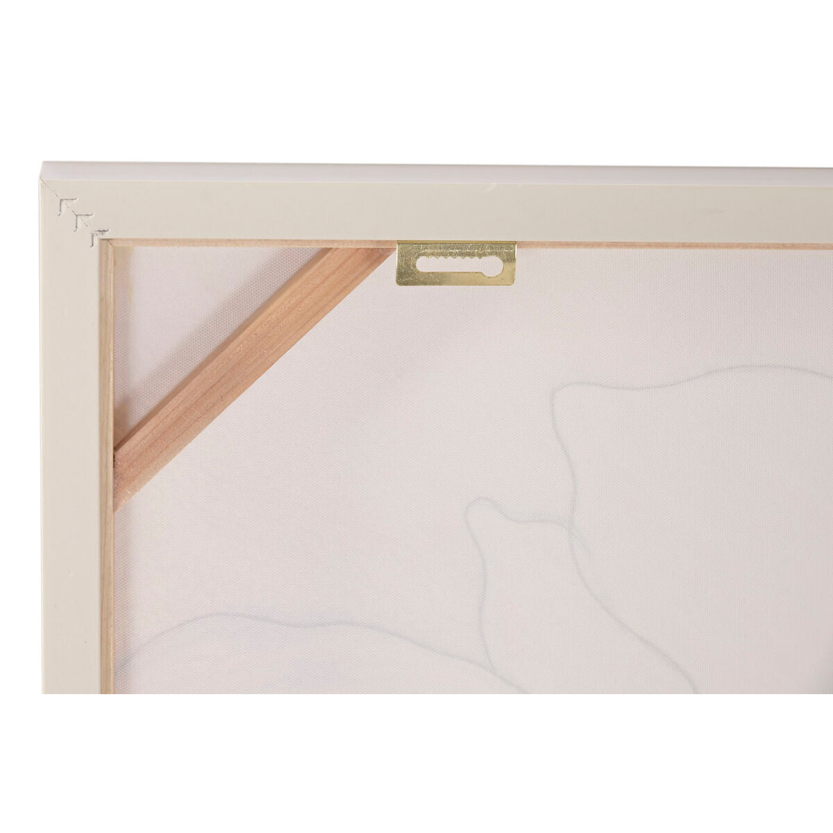 Tavla Home ESPRIT Beige Blomster Shabby Chic 82 x 4,5 x 82 cm (2 antal) finns hos Nordekko