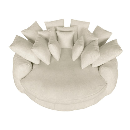 Soffa Home ESPRIT Beige Scandi 182 X 167 X 52,5 CM finns hos Nordekko