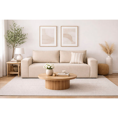 Soffa Home ESPRIT Beige Scandi 180 X 90 X 64 CM finns hos Nordekko
