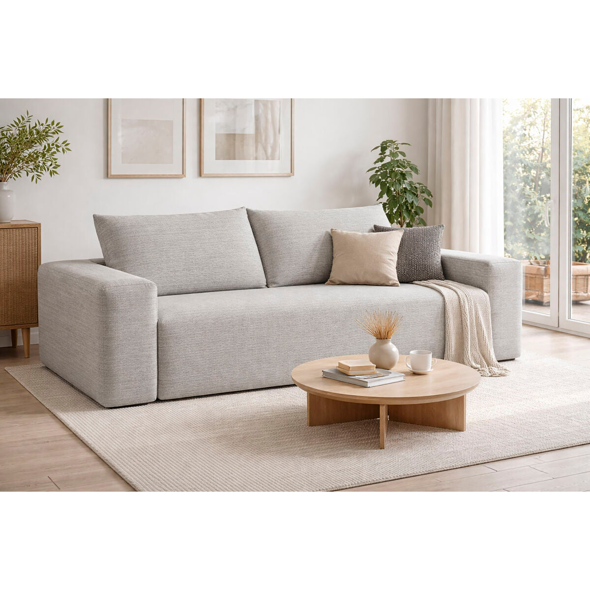 Soffa Home ESPRIT Scandi 180 X 90 X 64 CM finns hos Nordekko