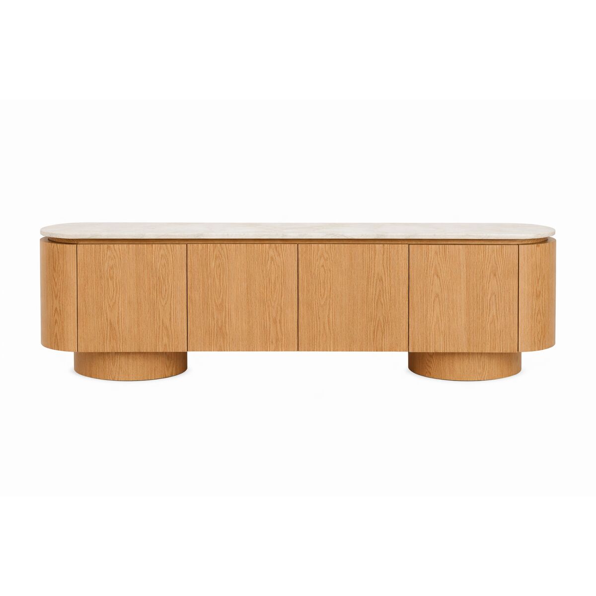 TV-möbler Home ESPRIT Ljusbrun 200 X 40 X 45 CM finns hos Nordekko
