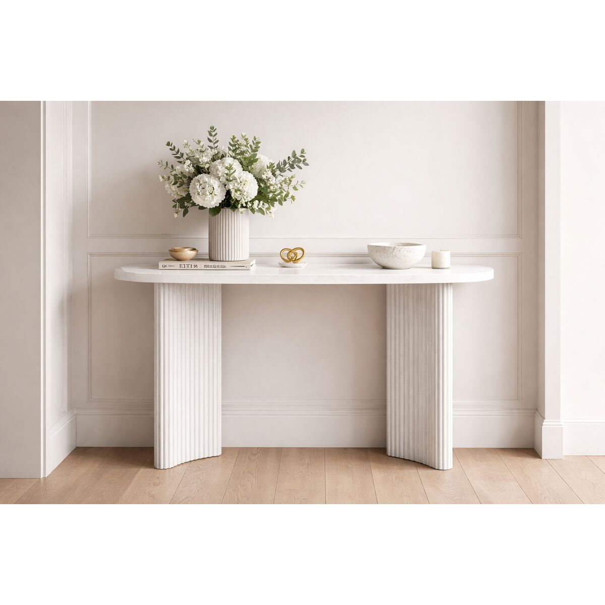 Sidobord Home ESPRIT Vit 150 x 40 x 78 cm finns hos Nordekko