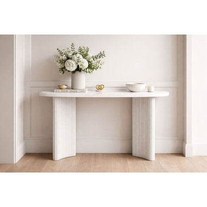 Sidobord Home ESPRIT Vit 150 x 40 x 78 cm finns hos Nordekko