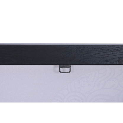 Tavla Home ESPRIT Svart Gyllene chica 60 x 3,5 x 90 cm (2 antal) finns hos Nordekko