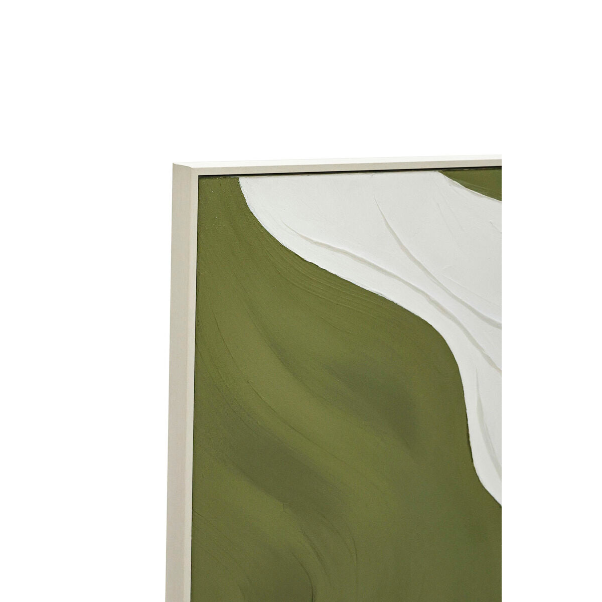 Tavla Home ESPRIT Vit Grön Abstrakt Urban 80 x 4,3 x 120 cm (2 antal) finns hos Nordekko