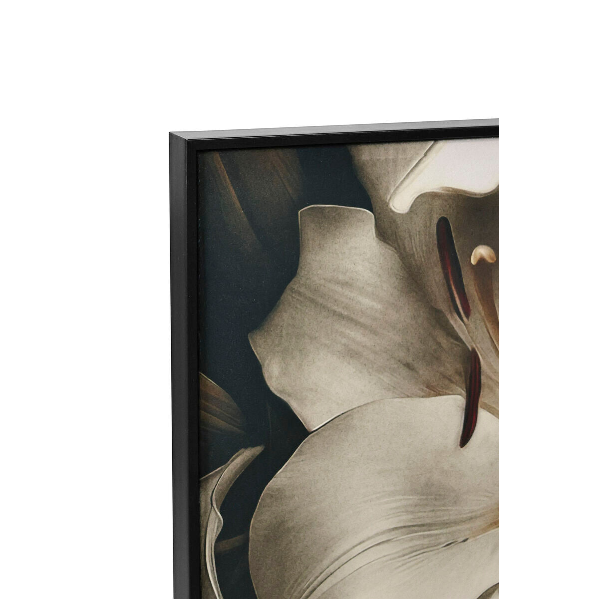 Tavla Home ESPRIT Vit Svart Kvinna Sammet 80 x 4,5 x 120 cm (2 antal) finns hos Nordekko