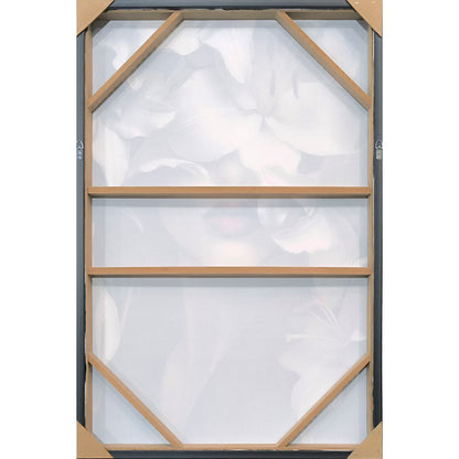 Tavla Home ESPRIT Vit Svart Kvinna Sammet 80 x 4,5 x 120 cm (2 antal) finns hos Nordekko