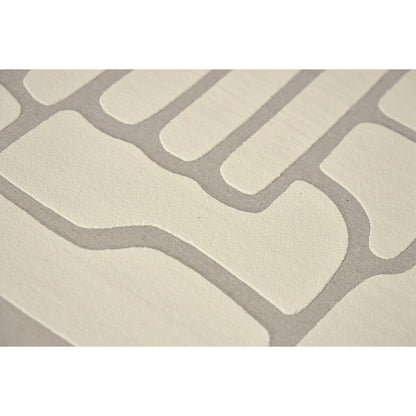 Tavla Home ESPRIT Vit Beige Abstrakt Urban 80 x 3,8 x 80 cm (2 antal) finns hos Nordekko