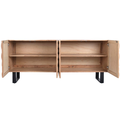 Skänk Home ESPRIT Metall Akaciaträ 173 X 44 X 85 CM finns hos Nordekko