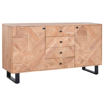 Skänk Home ESPRIT Metall Akaciaträ 160 x 40 x 85 cm finns hos Nordekko