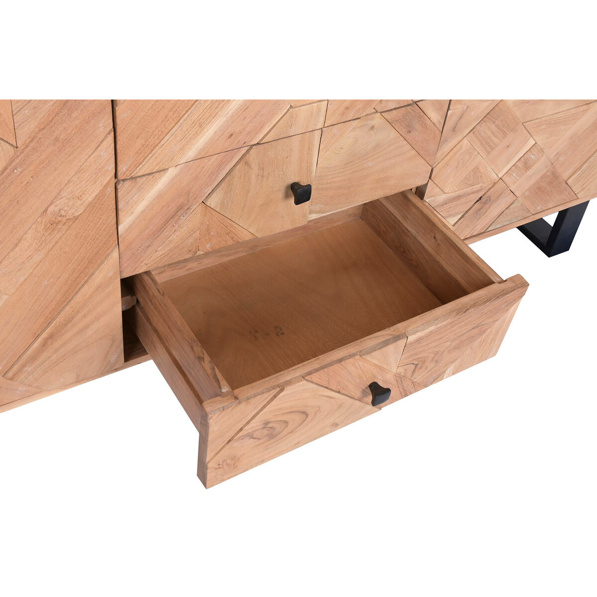 Skänk Home ESPRIT Metall Akaciaträ 160 x 40 x 85 cm finns hos Nordekko