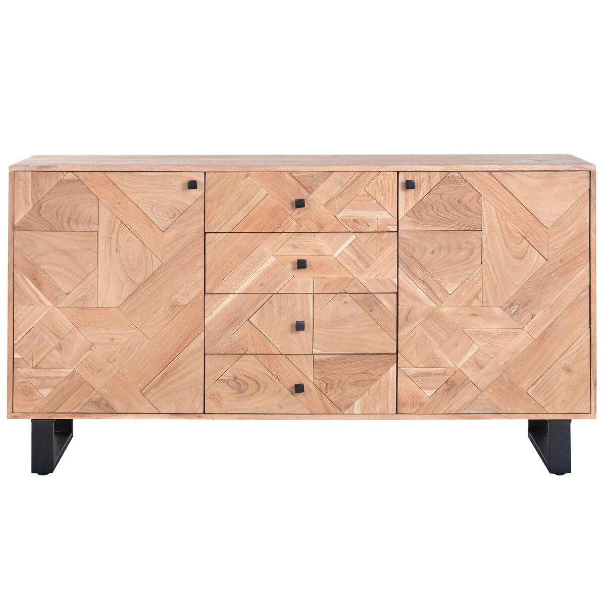 Skänk Home ESPRIT Metall Akaciaträ 160 x 40 x 85 cm finns hos Nordekko