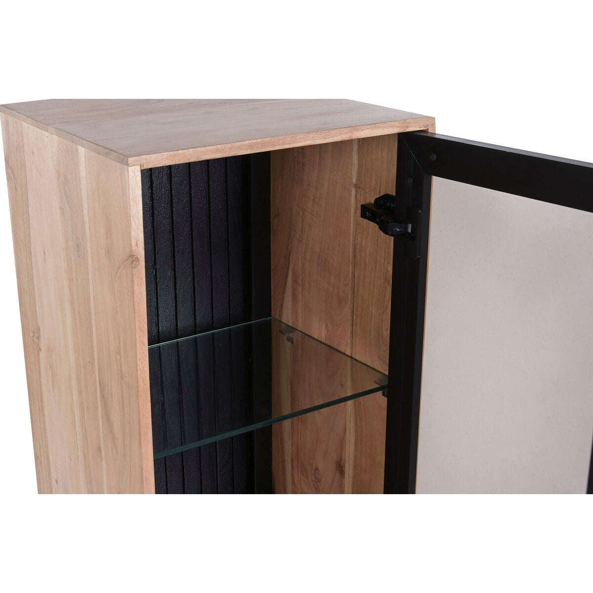 Visningsställ Home ESPRIT Glas Akaciaträ 40 x 40 x 115 cm finns hos Nordekko